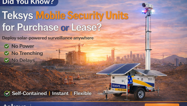 mobile security units, lease, purchase, mobile surveillance